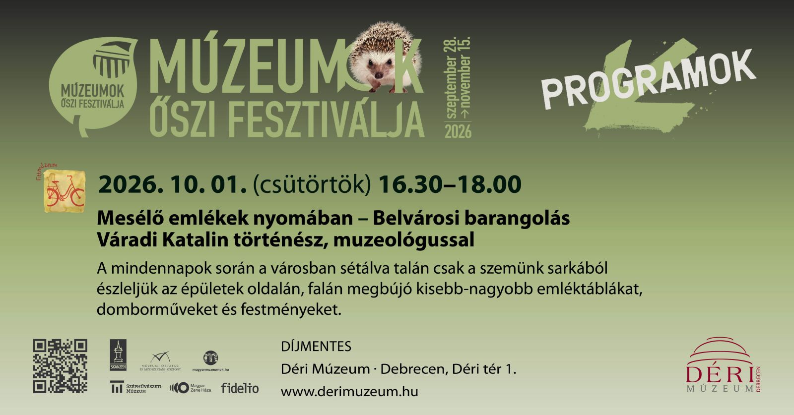 Elkezdődött a Múzeumok Őszi Fesztiválja